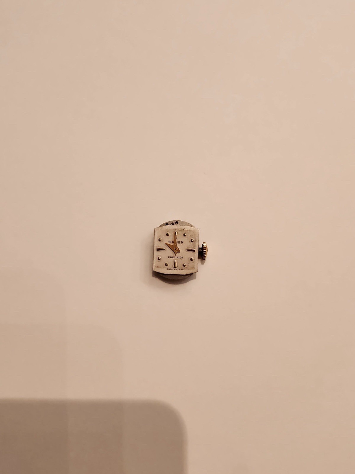 VINTAGE RUNNING Gruen Precision Switzerland Manual Watch Movement 275