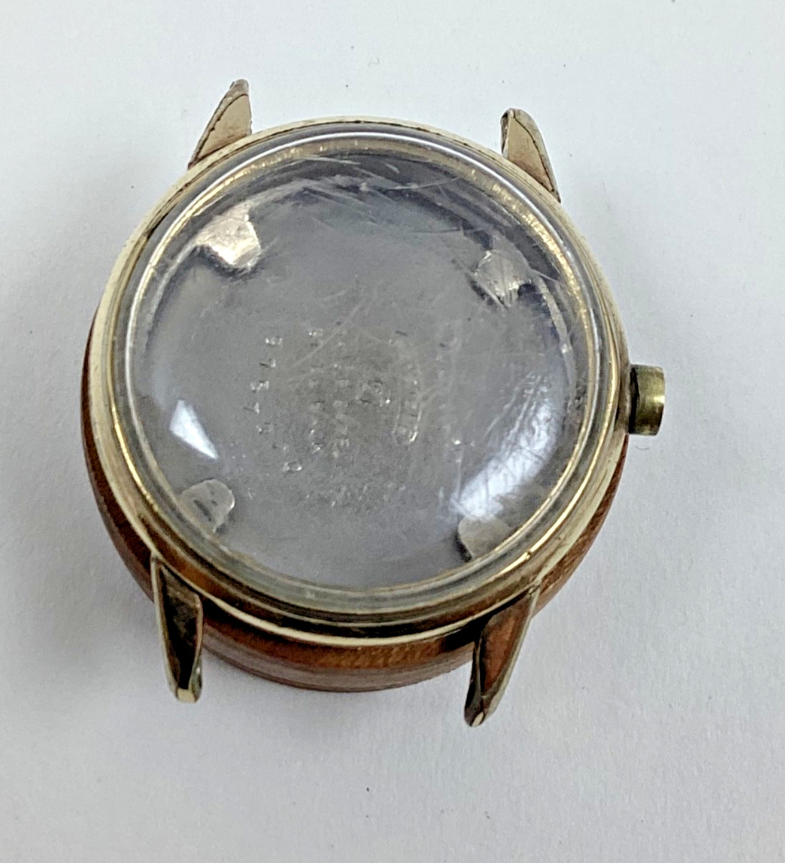WWII Era Boulevard Military 10K GF Wrist Watch Case 31MM Case with Band