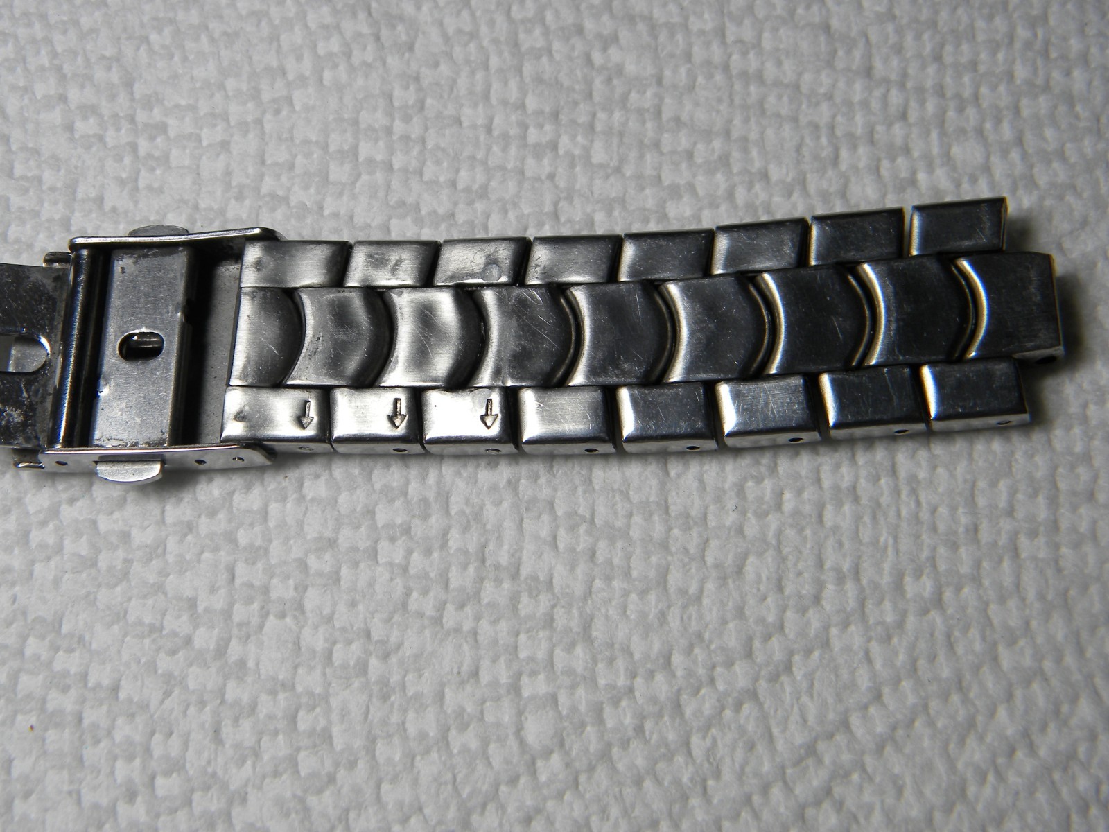 Marked Citizen Metal Stainless Steel Wrist Watch Band Only to Restore or Parts