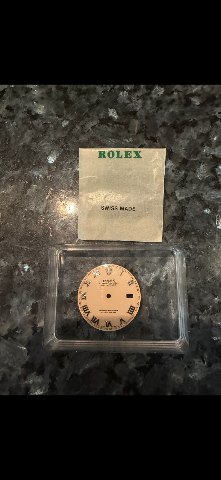 Rolex Datejust Dial replacement 36mm