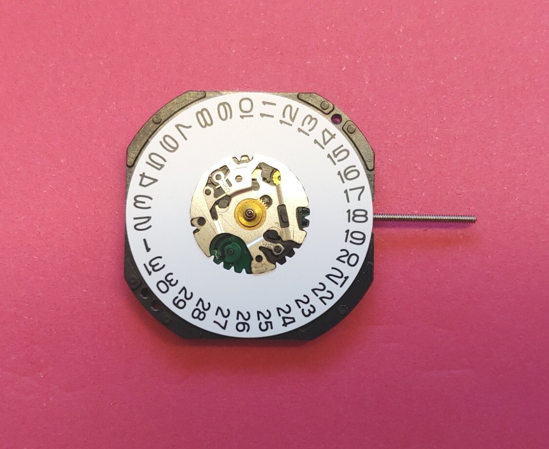 Time Module Inc. VX42E Quartz Date Movement,NOS, 3 Hands, Sets &Runs, Keeps Time