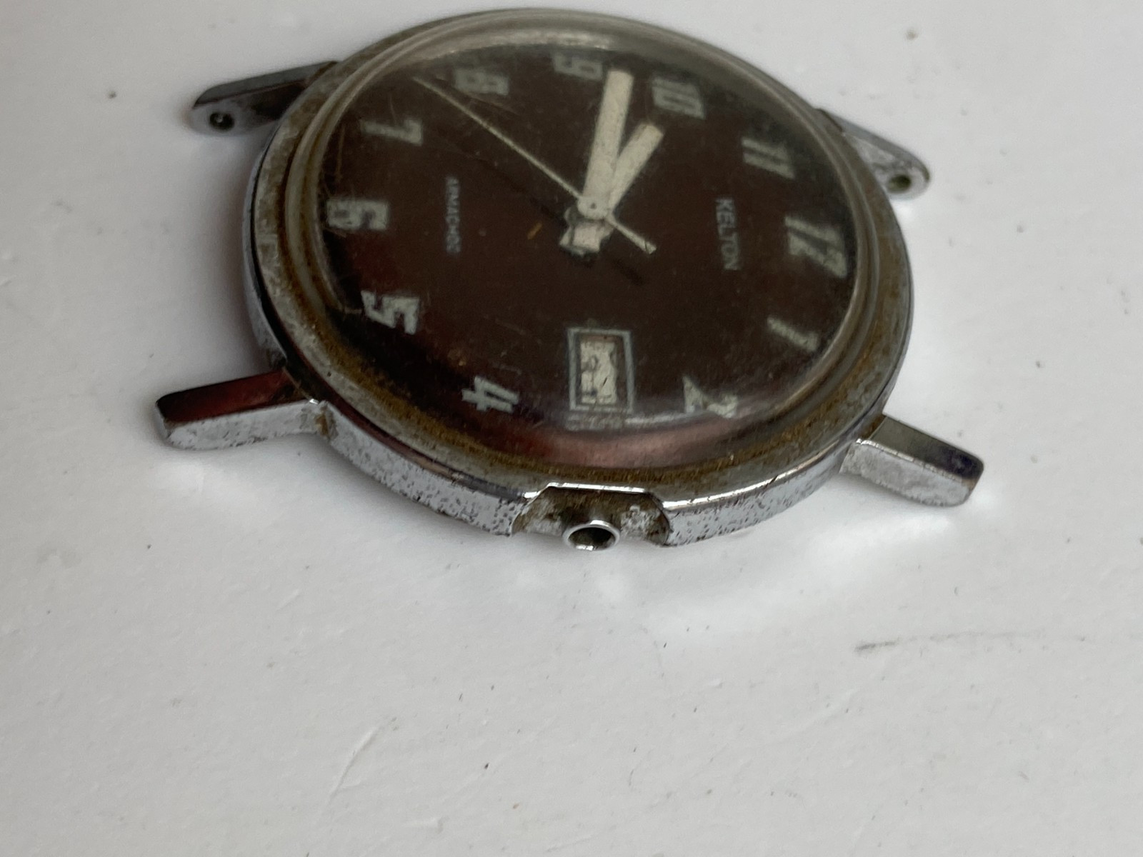 VINTAGE MEN WRIST WATCH SALE FOR PARTS TIMEX 1974 KELTON GREAT BRITAIN