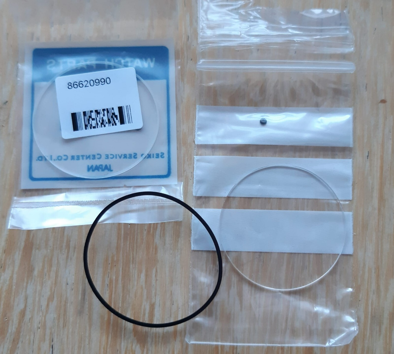 Gasket Set Plus Sapphire FOR SEIKO 7S26-02J0 SNK809 SNK807 SNK805 SNK807