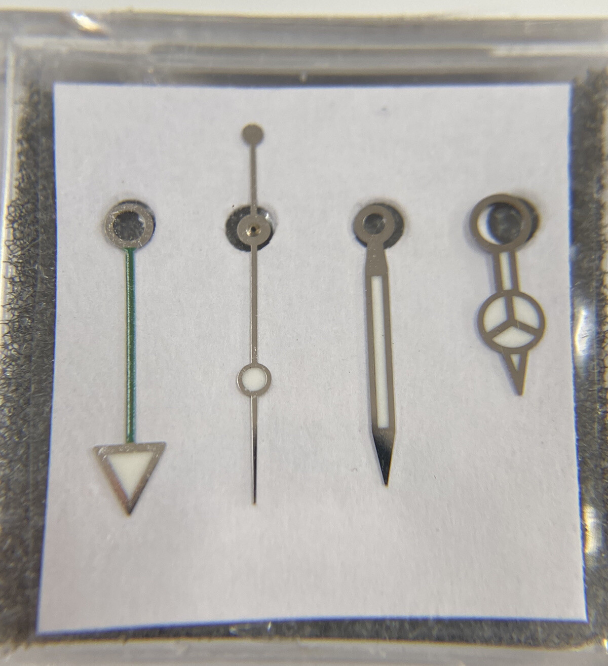 Swiss Made Steel Hands w/ Green Arrow for Rolex GMT Master II 116710LN Cal 3186