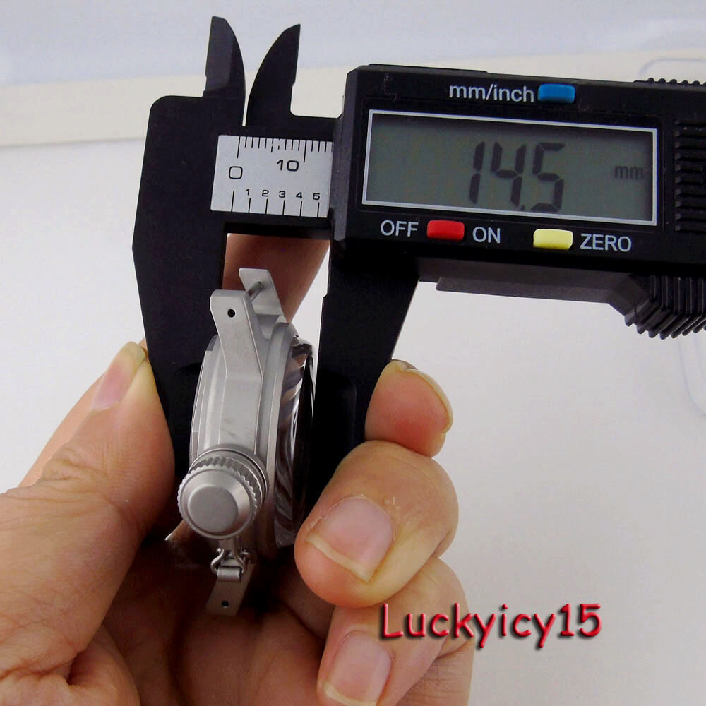 36mm Sandblast Watch Case 29mm Dial fit NH35A NH36A NH34 SKX Dome Sapphire Glass