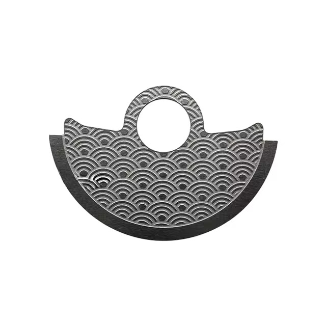Wave Pattern Automatic Hammer Patch NH35 Movement NH36 Metal Sheet Rotor Patch