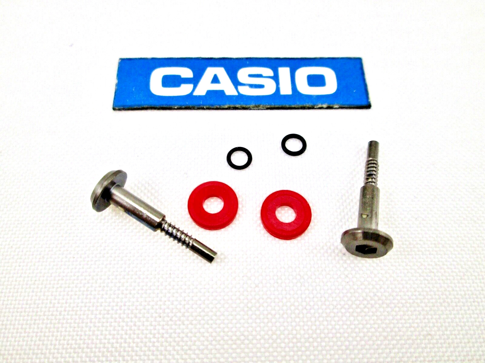 G-Shock Rangeman GPR-B1000 GPRB1000 watch band screws, gaskets + red spacers X 2