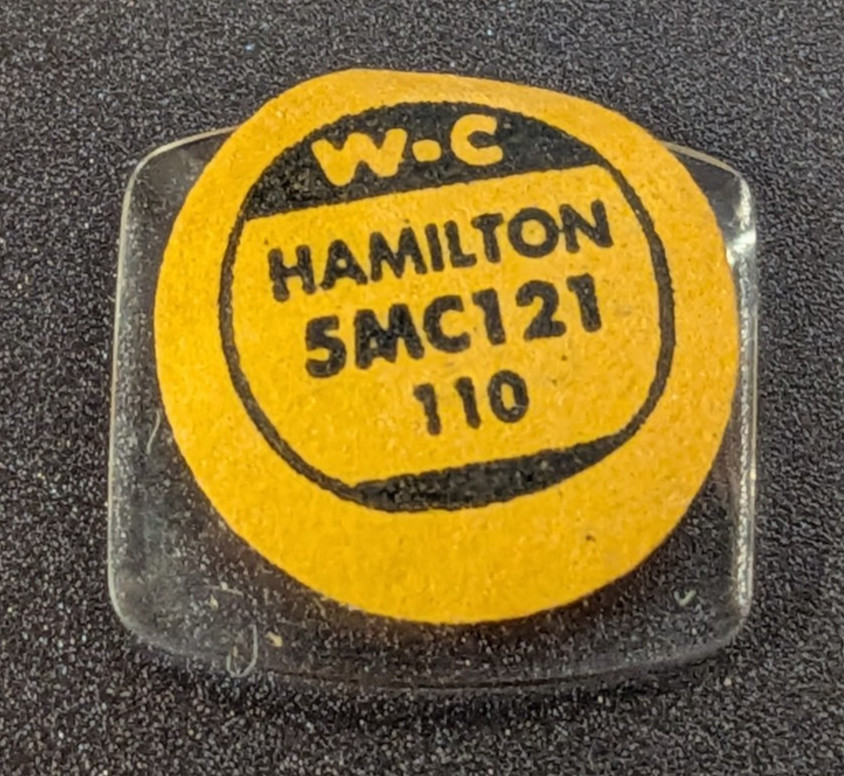 NOS W-C Watch Craft 5MC121 Hamilton Mineral Glass Domed Crystal 12.1 x 11.0MM