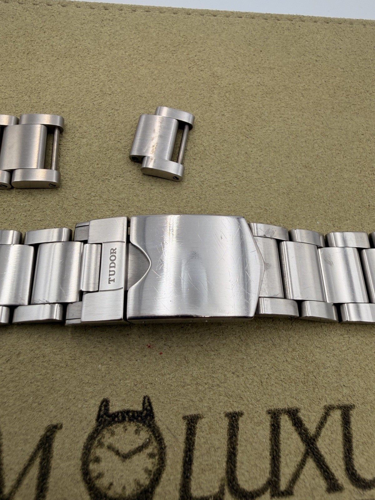 Tudor Watch Bracelet 22mm Authentic Stainless Steel Tudor Ranger