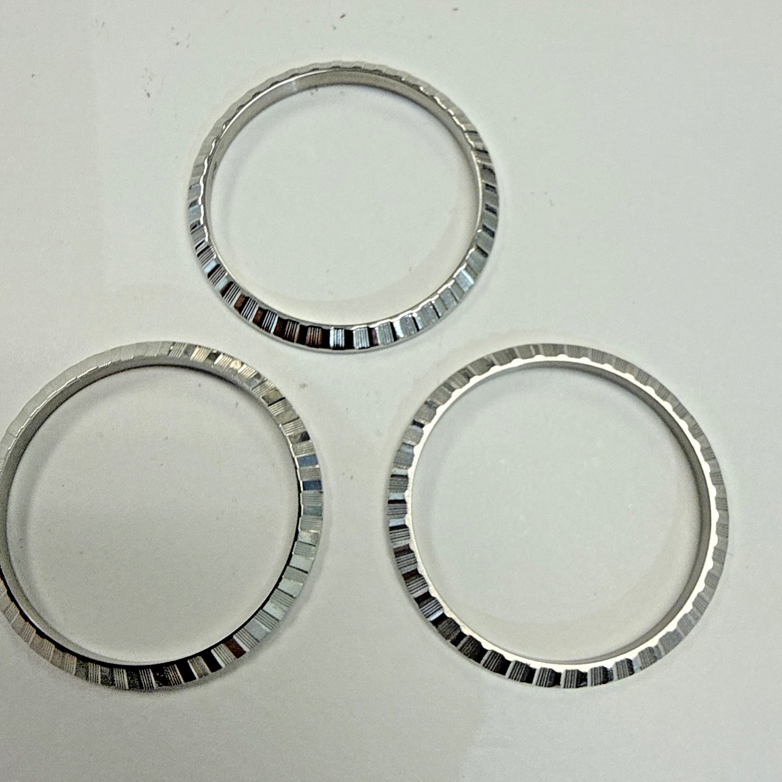 Rolex 79240 69240 Ladies Stainless Steel Engine Turned Bezel