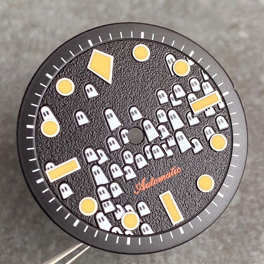 29mm Super Full Luminous Dial Hand For 50-FATHOMS Diver Watches Ghost NH35 PT