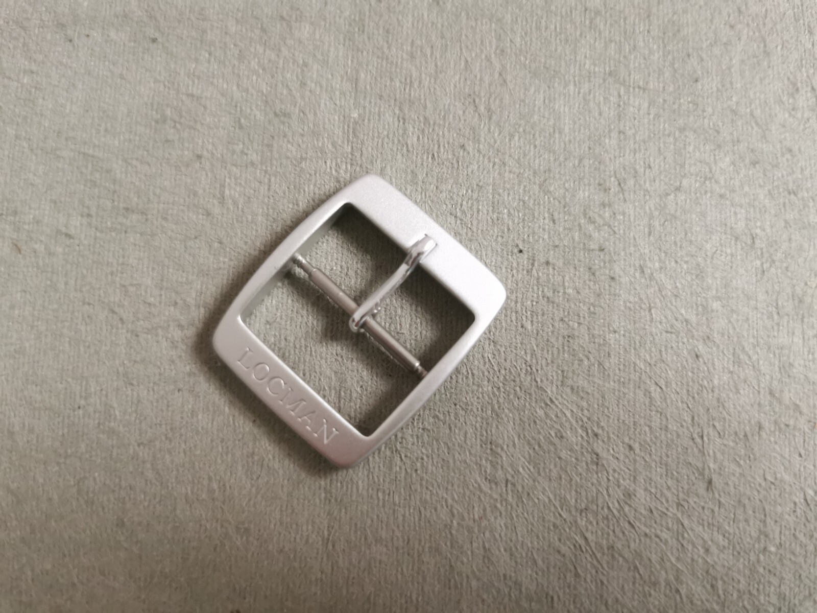Locman vintage aluminum buckle mm 20 newoldstock condition