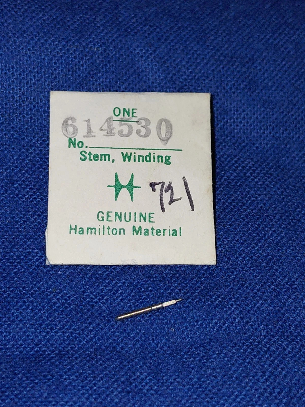 Hamilton Parts – Choose Screws & Stems Assorted Clean No Rust