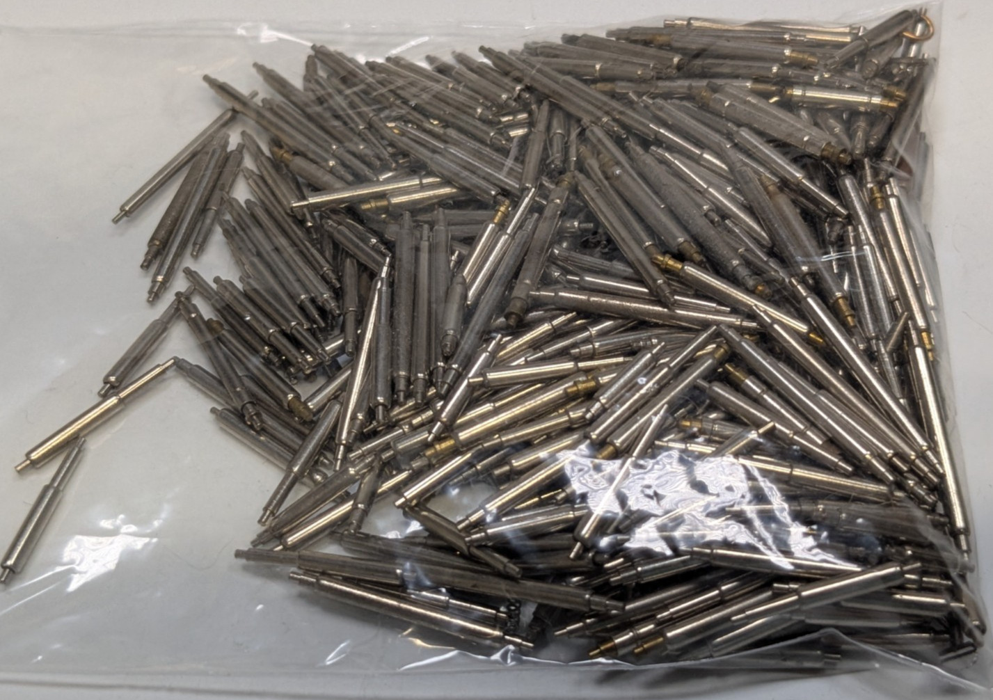 Lot of 100s Vintage Wrist Watch Spring Bars – Various Sizes – New Old Stock NOS