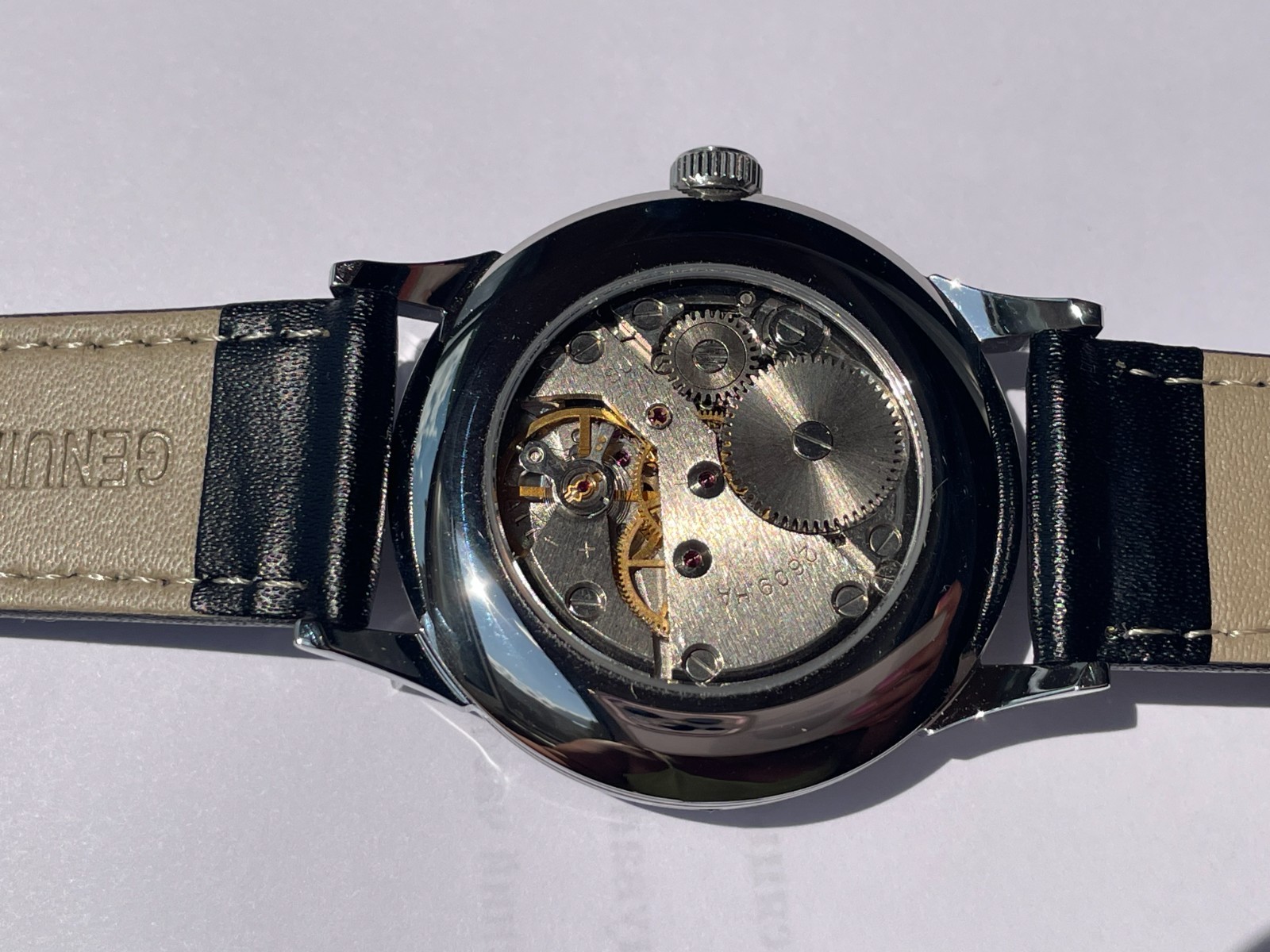 RAKETA KOPERNIK 2609 HA mechanism USSR new case steel mans