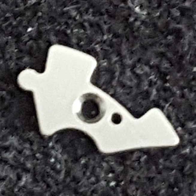 ETA Caliber 2000-1 Part Number 2595 (Date Jumper Maintaining Plate)
