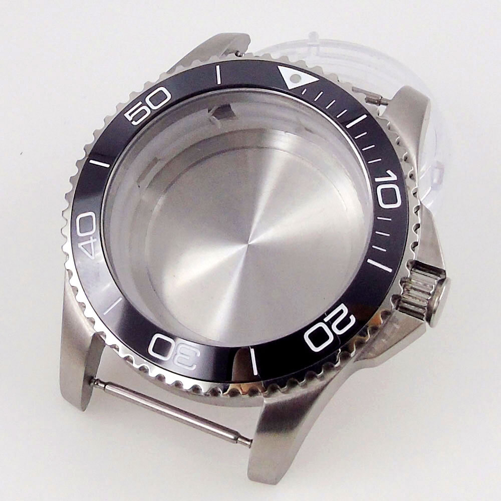 Stainless Steel 41mm for Conkas Men Watch Case fit NH35 Sapphire 32.4mm Dial Set