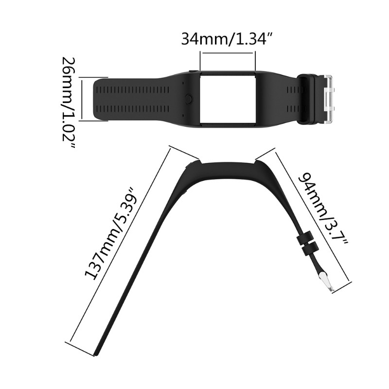 Silicone Wristband Straps Replacement Watchband Bracelet M600 Smart Watch