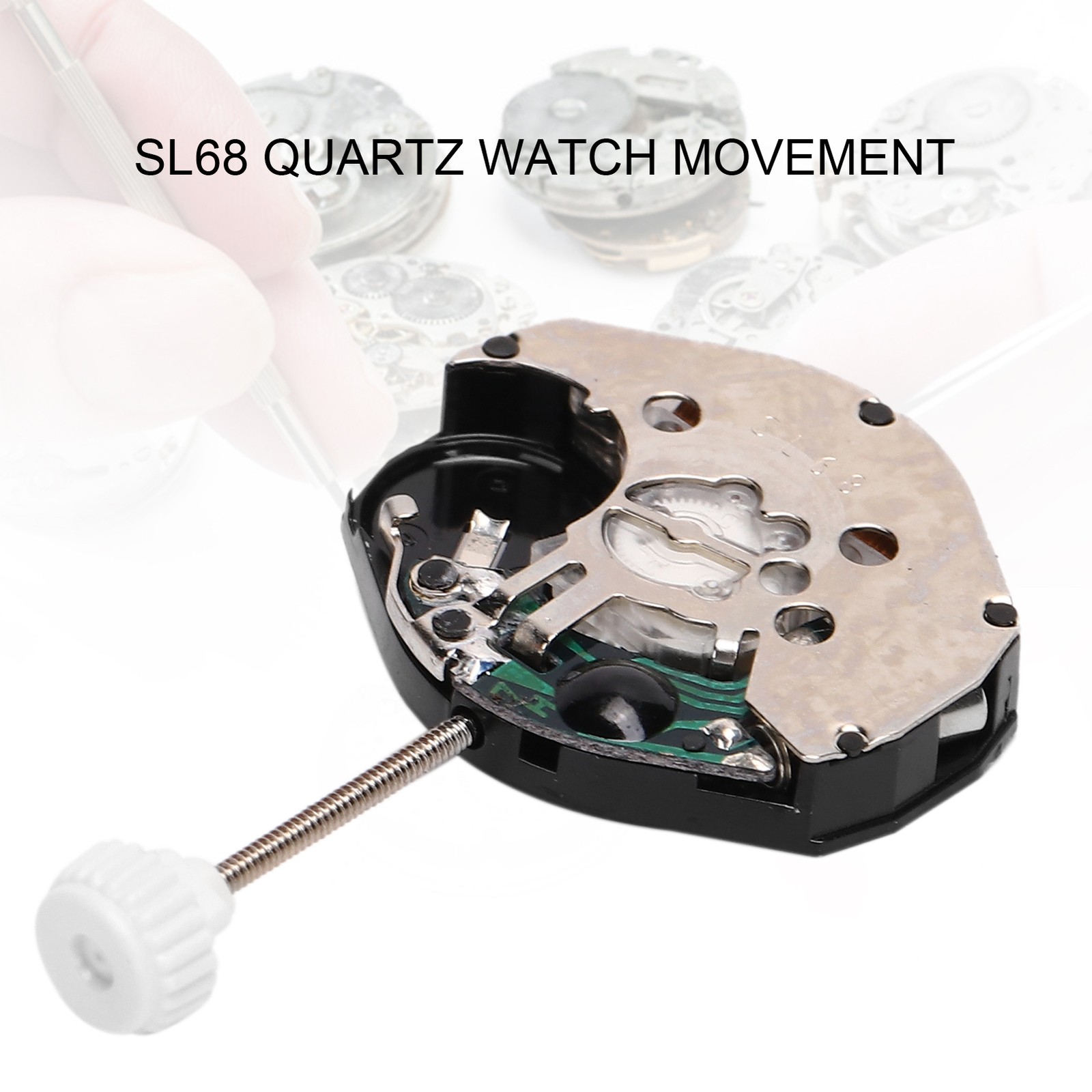 SL68 SUNON New One Quartz Watch Movement 6 3/4×8 Ligne Chinese Parts Replace