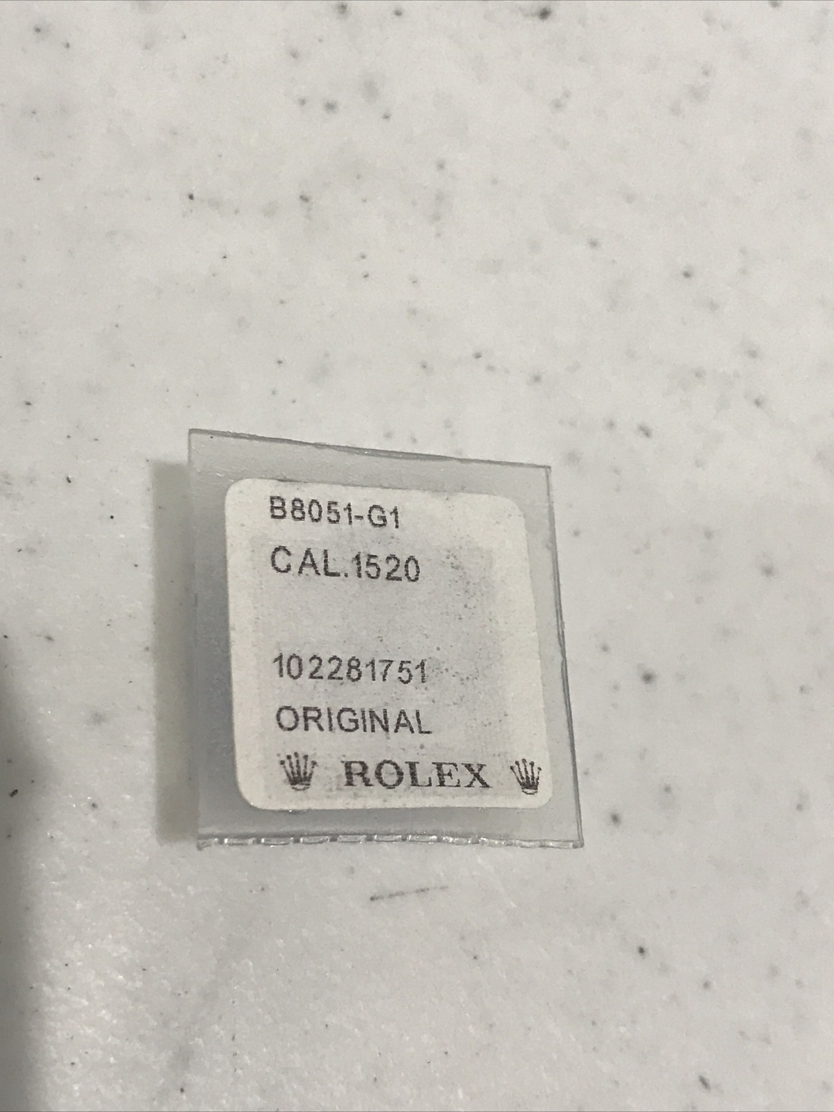 Rolex 1520 8051 Escape Wheel, Factory Sealed/ BRAND NEW