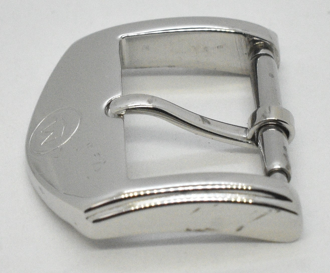 Movado 16mm Steel Pin Tang Buckle Watch Clasp
