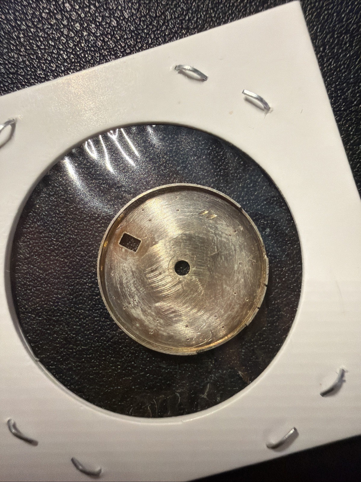 Genuine Rolex Date 26mm Lady Datejust 6917 6916 Stick Baton Silver Dial