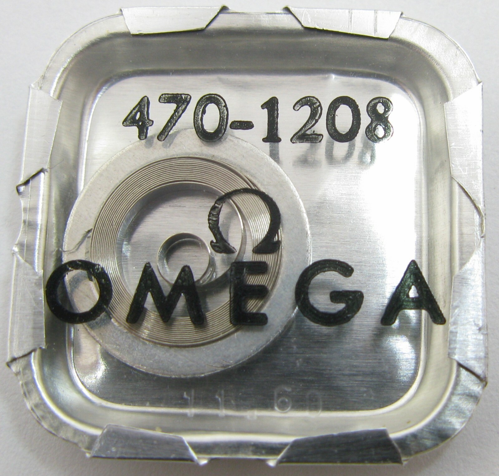 Omega 470 watch part: 1208 mainspring for automatic movement #771