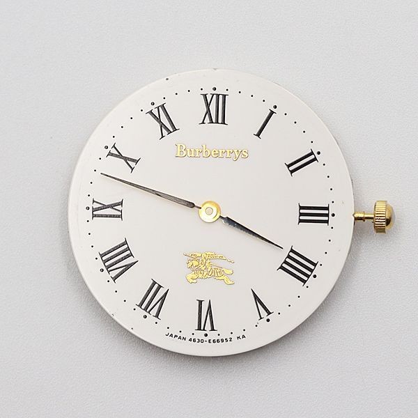Burberry Genuine Movement Dial 4620A Ladies Watch Parts White Color For Parts