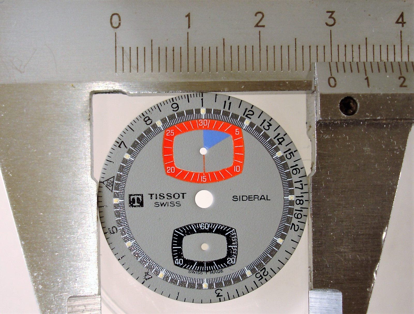 Tissot Sideral Original Vintage Lemania Dial 872 1970s