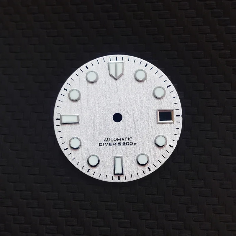 Birch Dial Blue Lume for NH35/NH36 Movement 28.5mm Dial