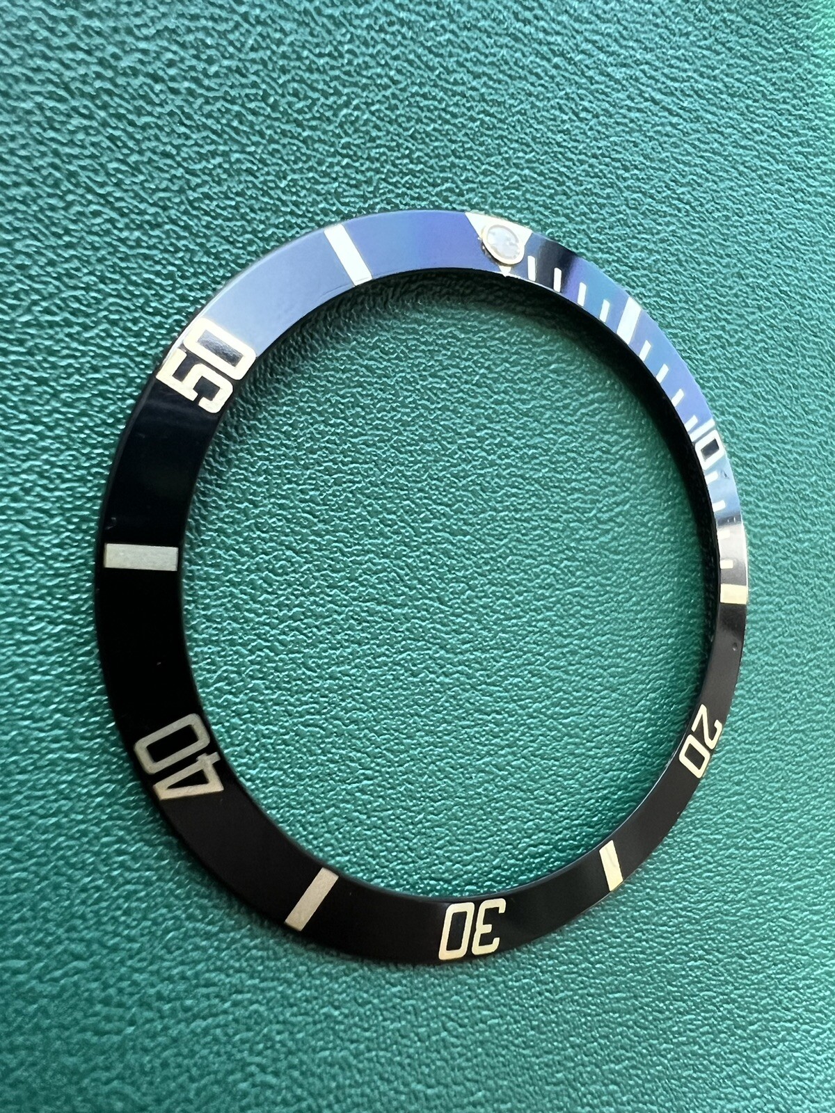 Authentic Rolex Submariner Date 16613 16803 16808 16618 Black Bezel Insert #866