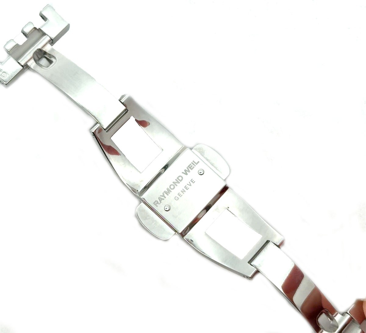 18mm Raymond Weil Maestro Silver Tone Stainless Steel Buckle Clasp