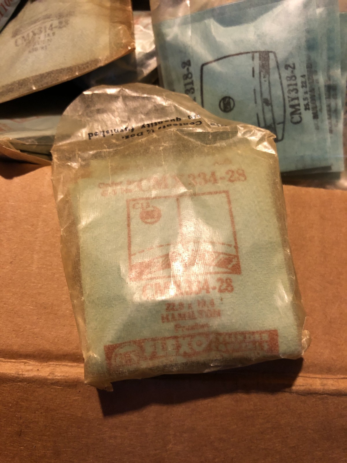 Large Lot of Vintage NOS Plastic Watch Crystals – Various Shapes and Sizes