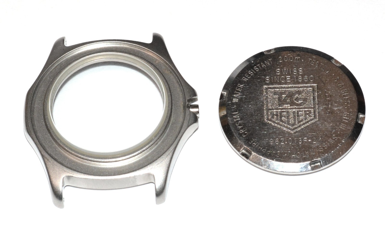 Original Tag Heuer 2000 Series Pre-Owned Stainless Steel Case! Ref: 962.013F-2!