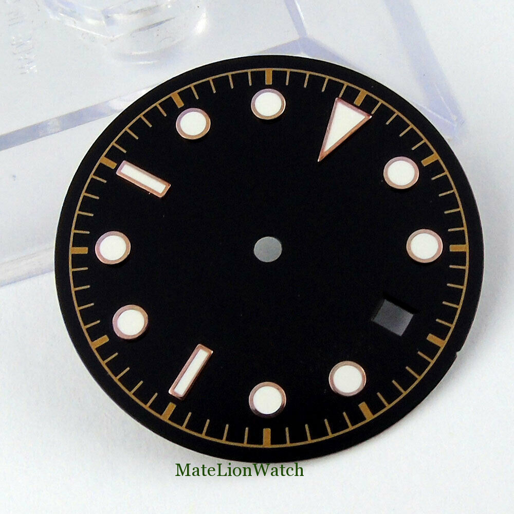 41mm Watch Case+Hands+Dial Fit For NH35/NH35A Sapphire Glass 100M Waterproof