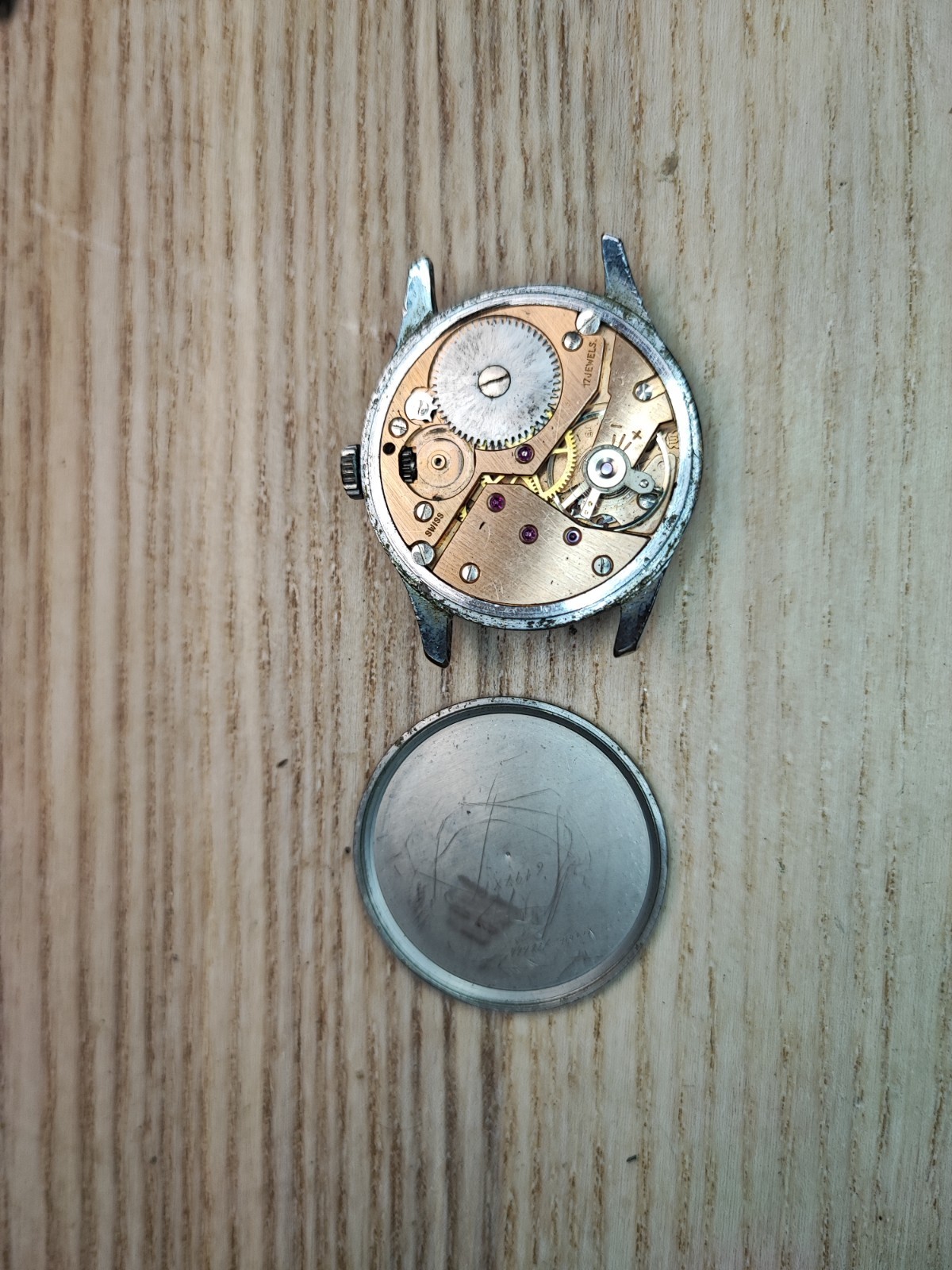 Unitas UT 6325 Watch movement amer – 32.5 mm – for parts and spares