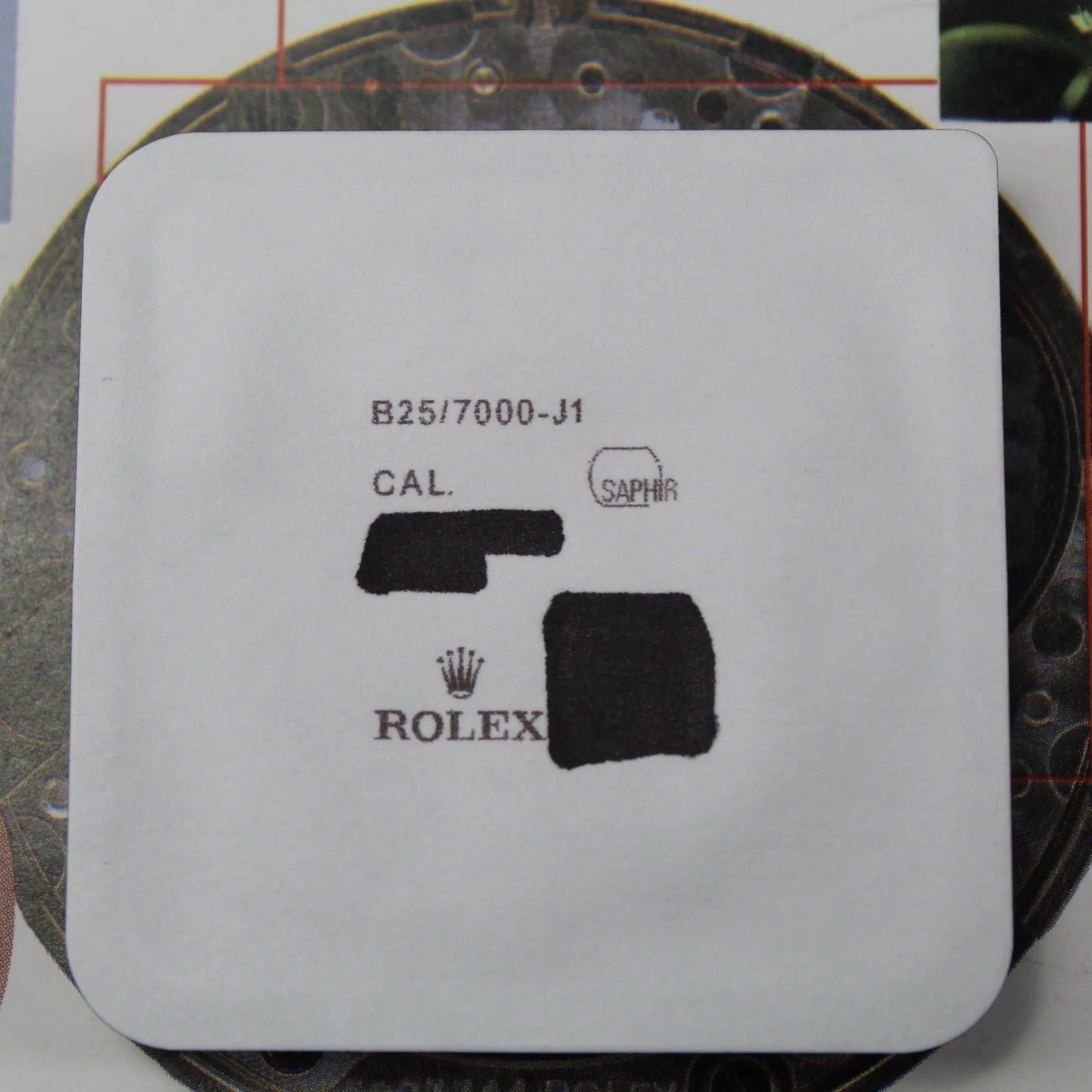 NEW Rolex 25-7000-J1 Original Sapphire Glass Daytona 16520 116520 116500 126500
