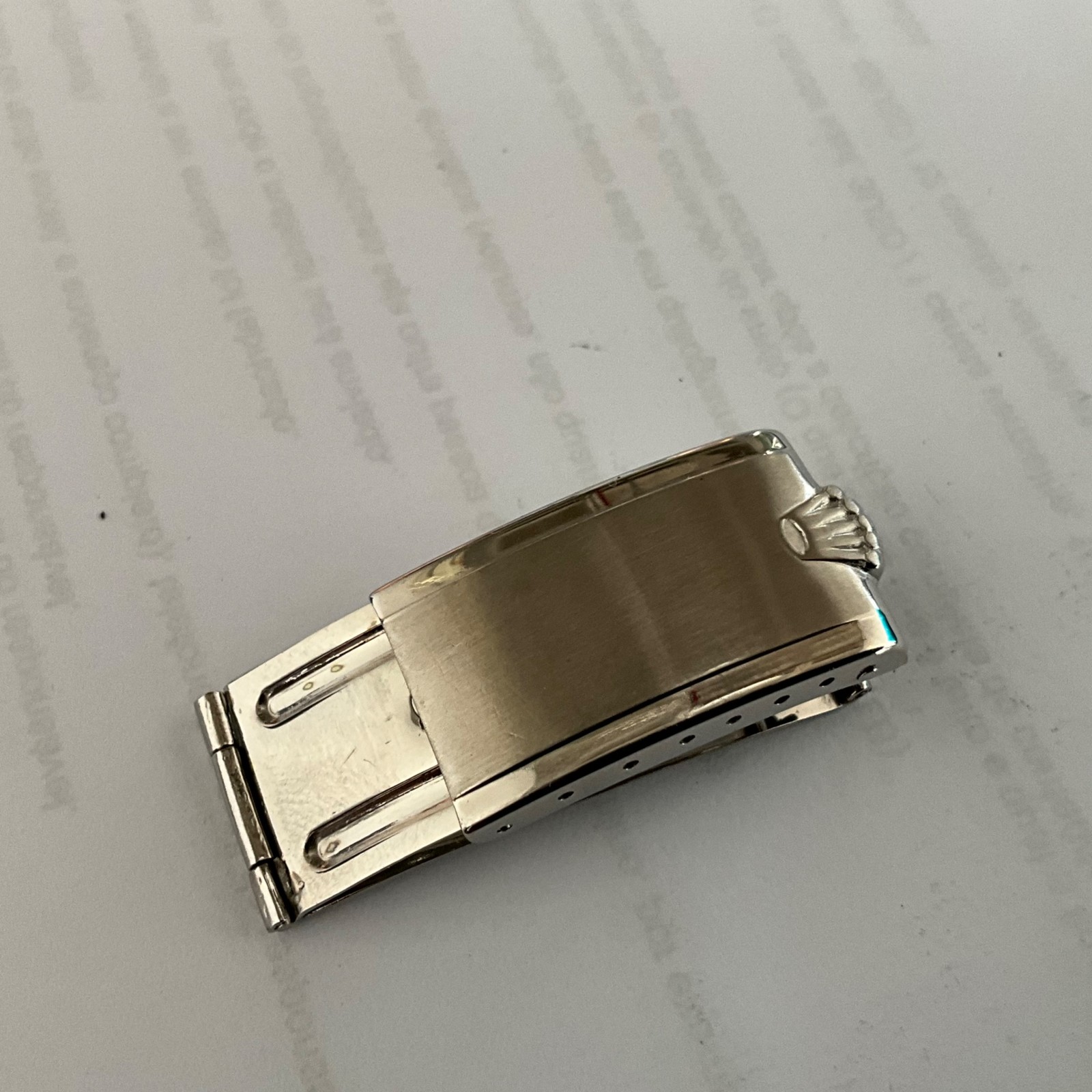 ROLEX OYSTER RIVET 6636 7206 BRACELET CLASP 100% GENUINE GILT ERA YEAR 1967