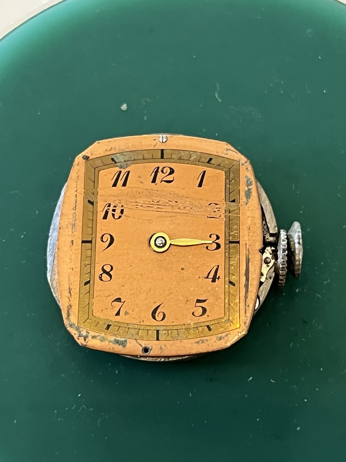 GOOD BALANCE Vintage Blancpain 10.5 Ligne 17j Watch Movement RUNS INTERMITTENTLY