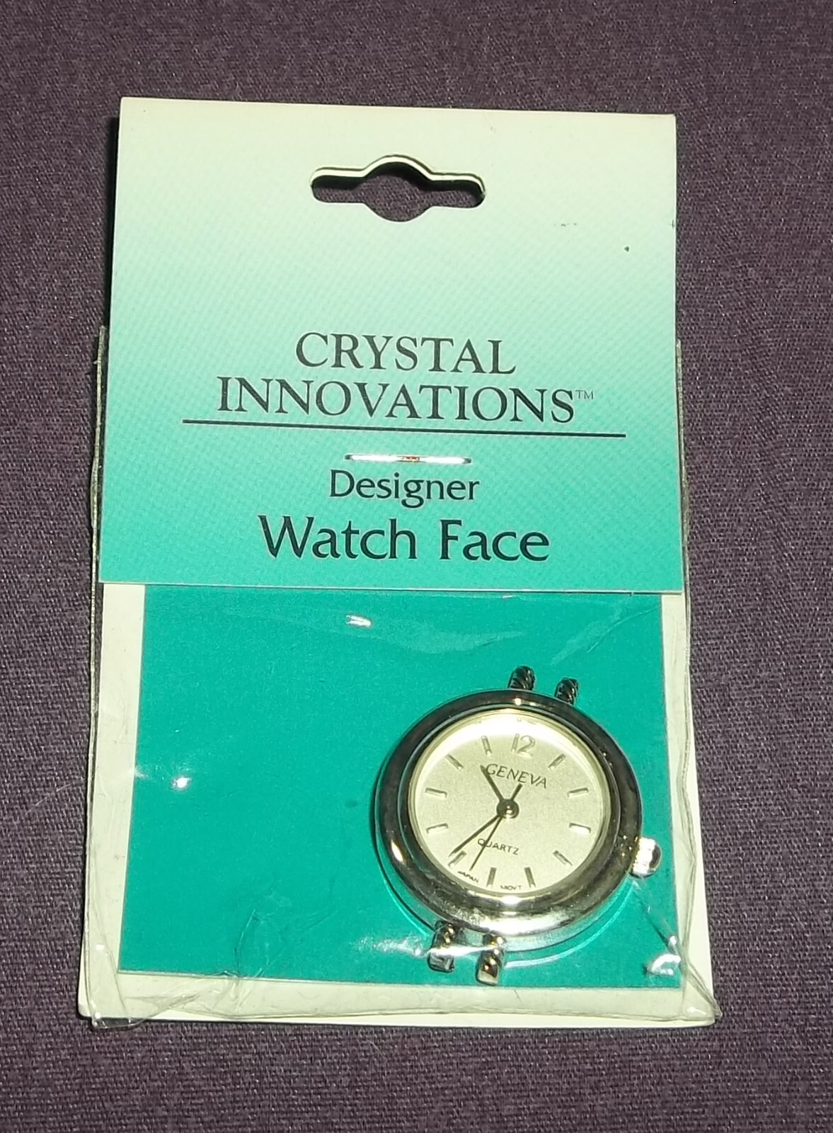 CRYSTAL INNOVATIONS DESIGNER WATCH FACE GENEVA QUARTZ – NEW