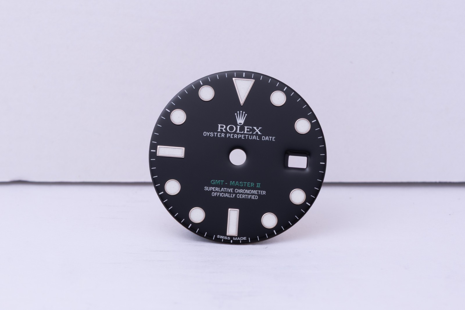 Rolex GMT Master II Luminova Dial for 116710 Glows Green FCD30717