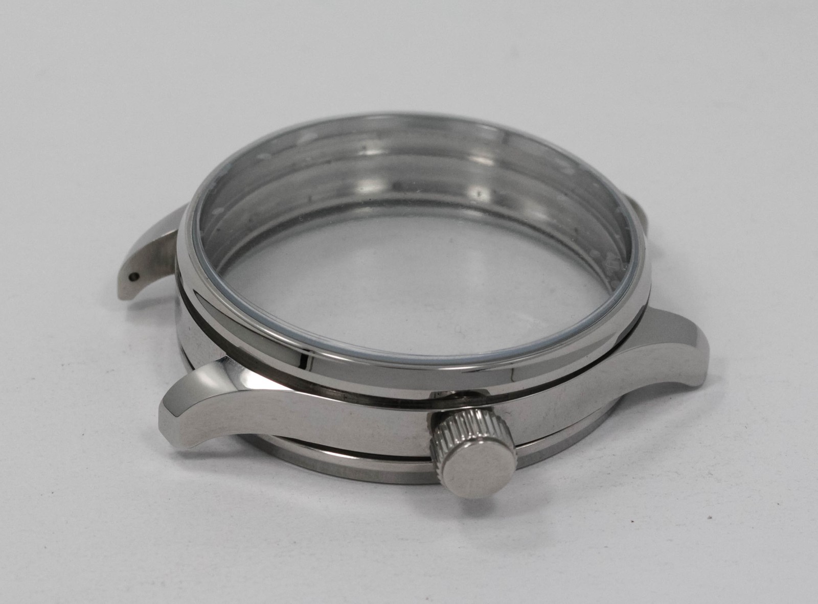 Stainless steel case for marriage watch will fit Hamilton 973 976 16s movement