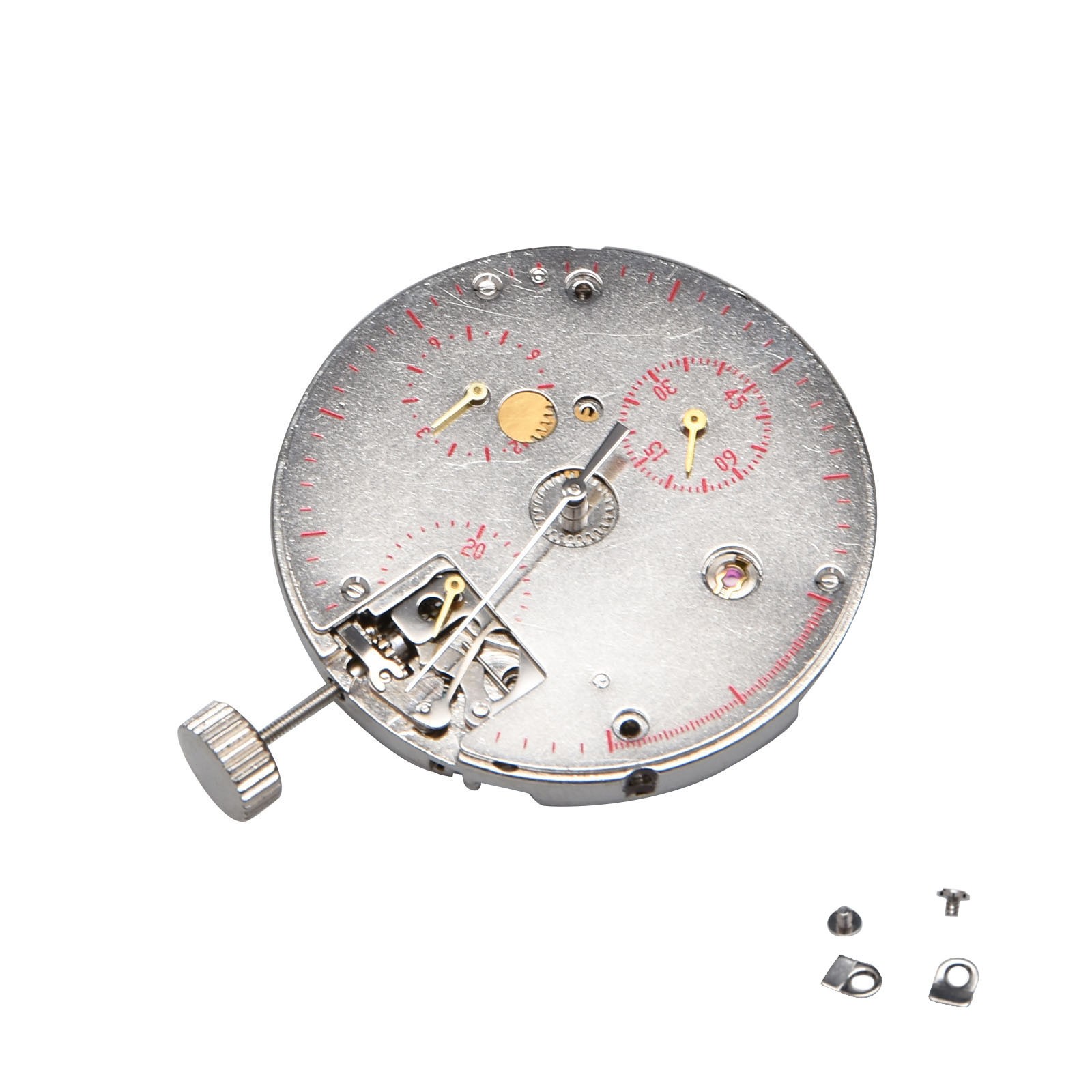 ST1903 Automatic Chronograph Movement 22J 45h Power Small Second 9H 24H 3H