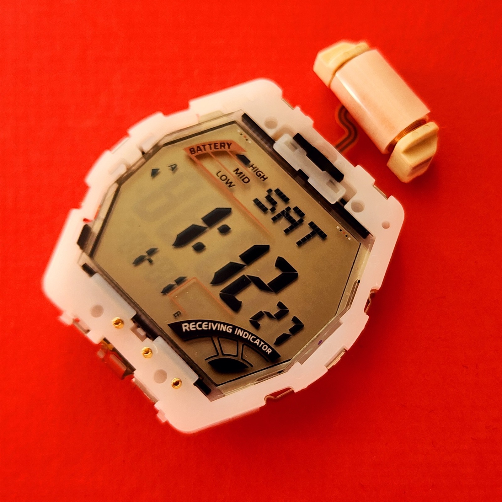Casio Watch Movement Cal 2608 Quartz For Parts