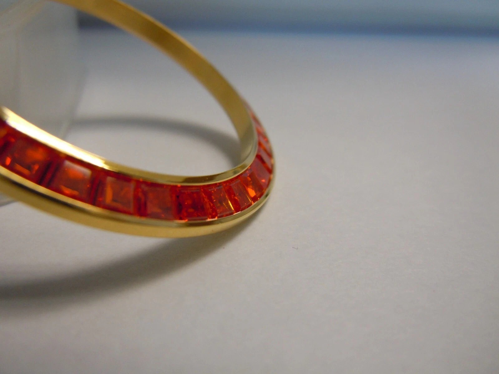 Yellow GP Orange CZ for Rolex Daytona 116503,116508,116518,116578,116588,116598