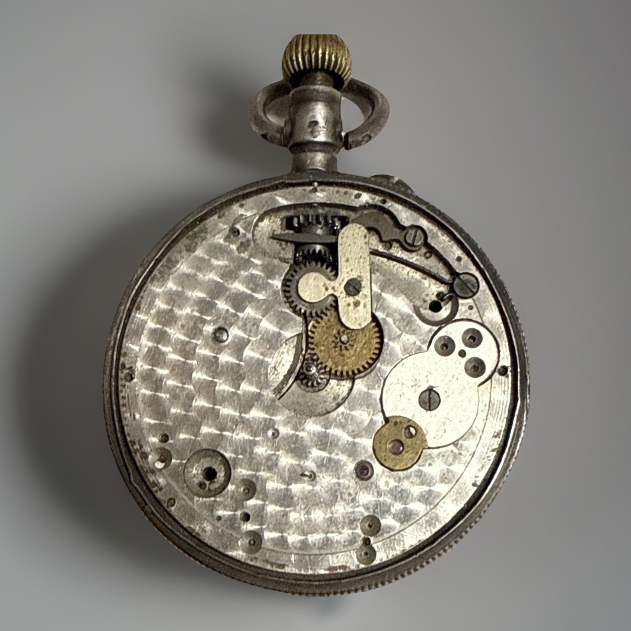 Swiss 0.800 Silver Pocket Watch Case Only EXTRA Switzerland 🪙