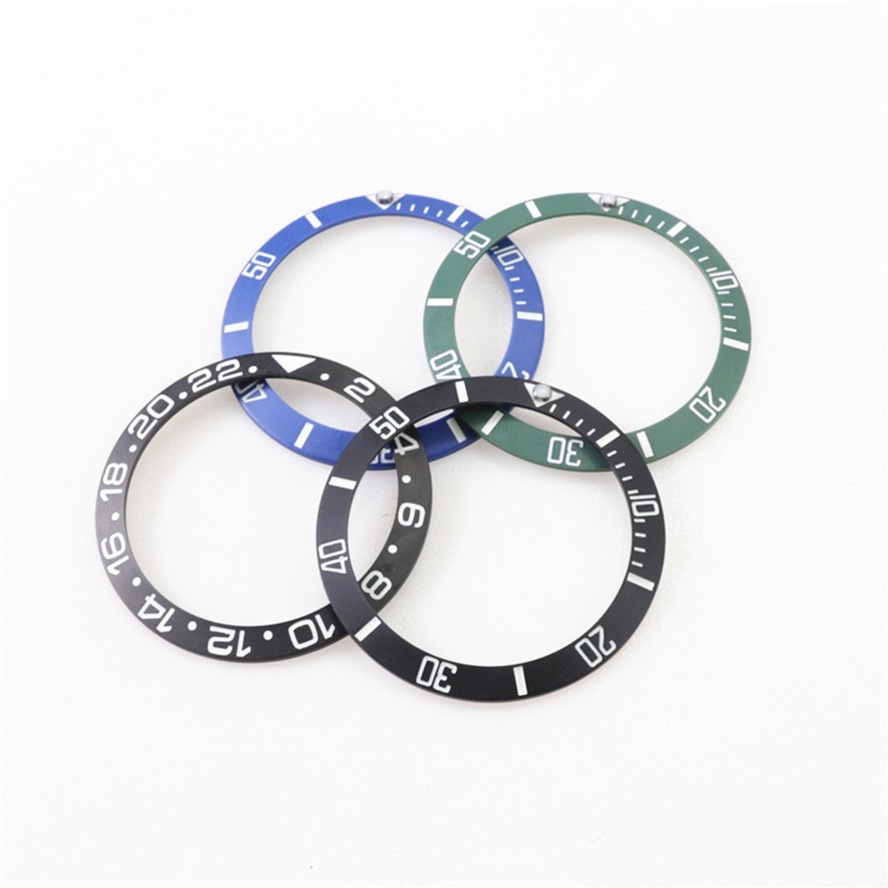 38mm Full Luminous Ceramic Bezel Insert For SKX007/SKX009 SKX011 Sub Style