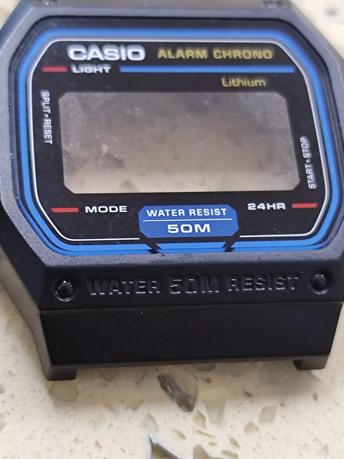 Rear CASIO F-91W Part CASE . NOS Original Vintage