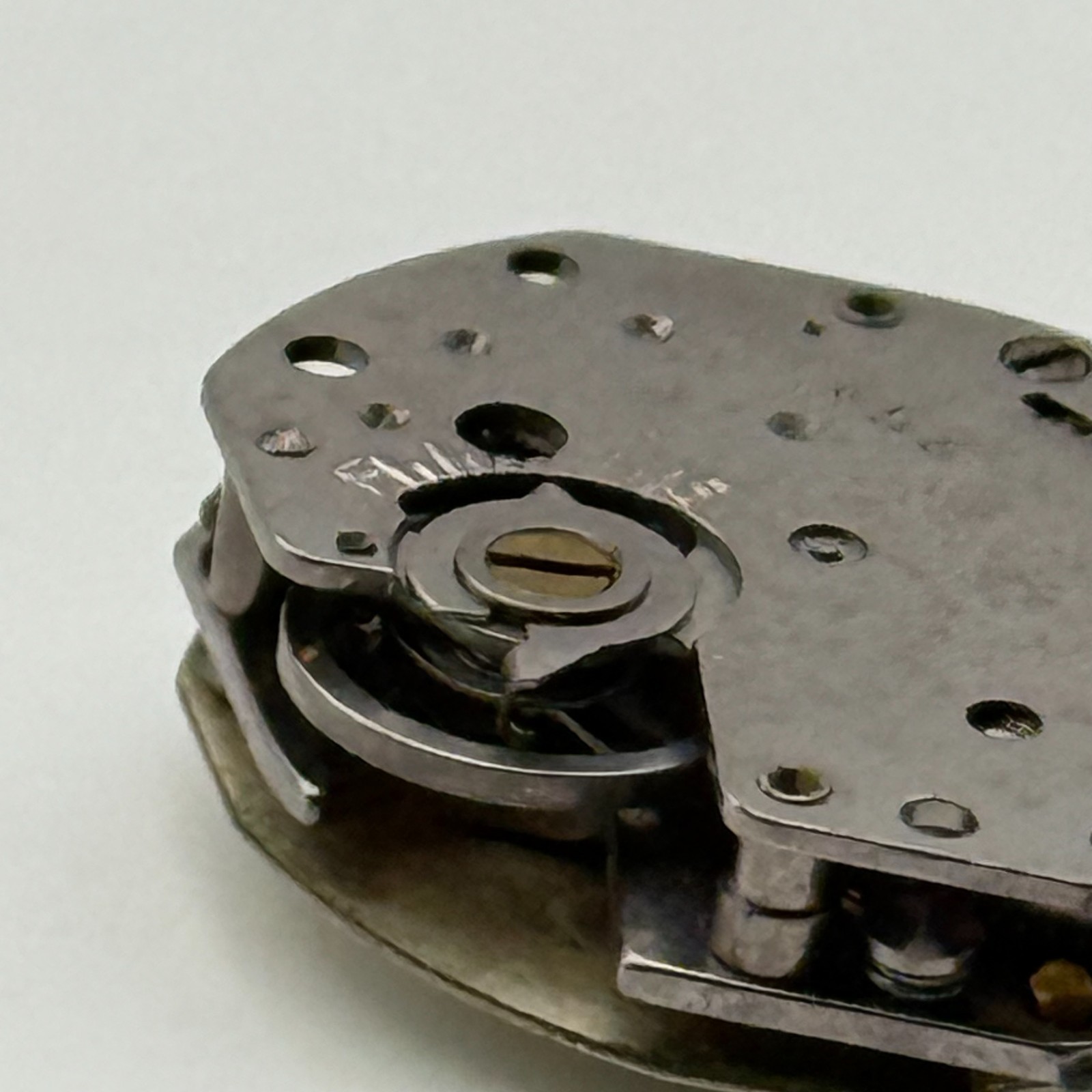 Timex 453 Watch Movement Great Britain Manual Wind Vintage Parts Repair 14.2mm