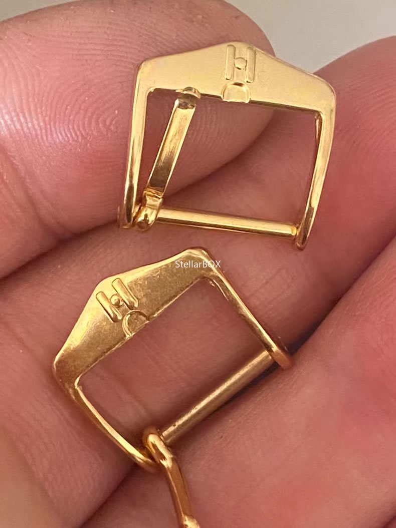 Hamilton Buckle 14mm, New 18k Gold Plated Original Vintage , only 5 available
